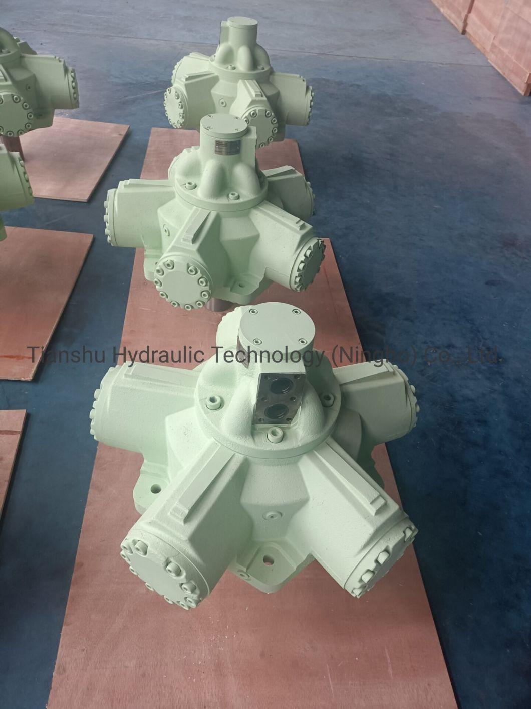 Two Speed Staffa Radial Piston Hydraulic Motor Hmc080 for Ship Coal Mining Use.