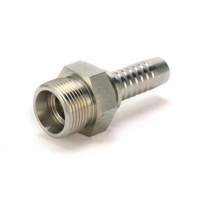 Metric Male 24 Degree Hose Fitting 10511 Carbon Steel Material