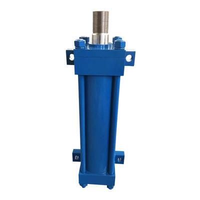 Factory Customized Single-Stage Double Acting Piston Type Trunnion Mounting Tie-Rod Hydraulic Cylinder for Industrial Machines