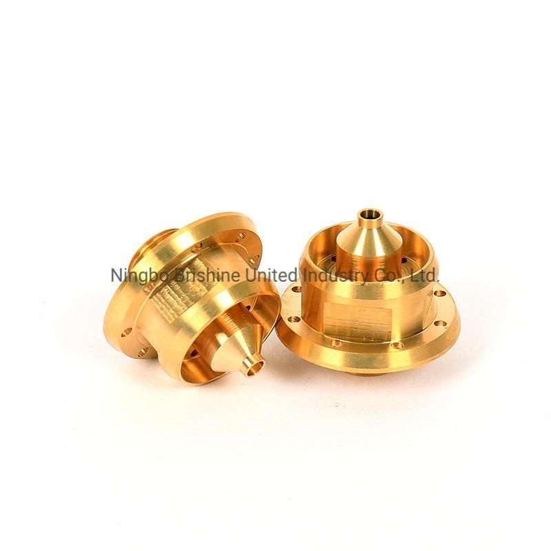 CNC Turning Brass Metal Parts Machining CNC Machining Brass Parts