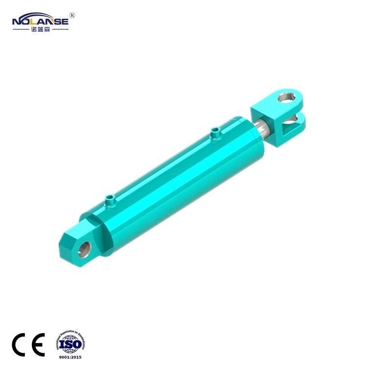 Professional Custom 400 T Single Acting or Double Acting Piston Hydraulic Cylinder Types for Civil Engineering