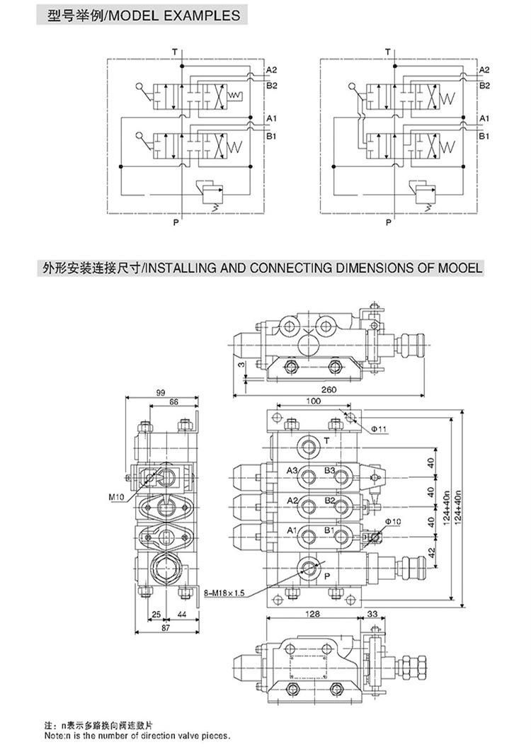 High quality Hydraulic Fluid Control Joystick Valve