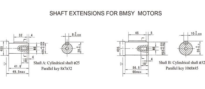 3115347386 High Torque Motor Atlas Copco Rock Drills Spare Parts