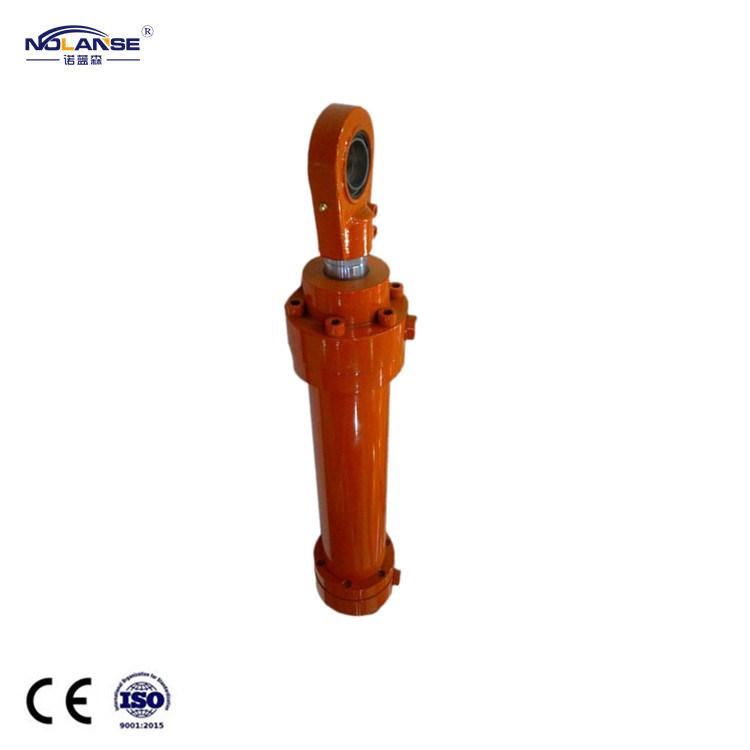 Production Custom-Made High Specifications High Quality Threaded Head and Welded Cap Heavy Duty Round Line Hydraulic Cylinder