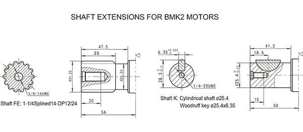 Low Speed High Torque Gerotor Hydraulic Motor Char Lynn 2000 Series Straight Shaft 2K-195 604-0447