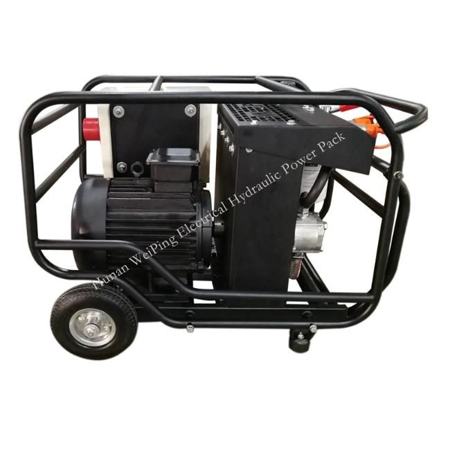 13.5HP Folding Handle Lightweight Hydraulic Power Unit, Portable Diesel Hydraulic Power Unit, Electric Engine Hydraulic Power Unit