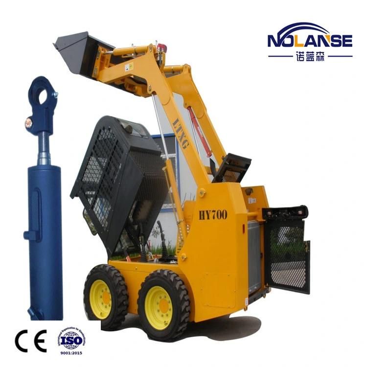 Garbage Compression Station Turning Bucket Aircraft Construction Machinery Lift Platform Splitting Wood Outrigger Cylinder