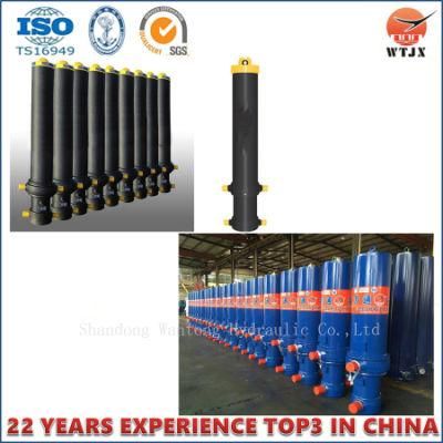 Telescopic Single Acting Dump Truck Hydraulic Oil Cylinder