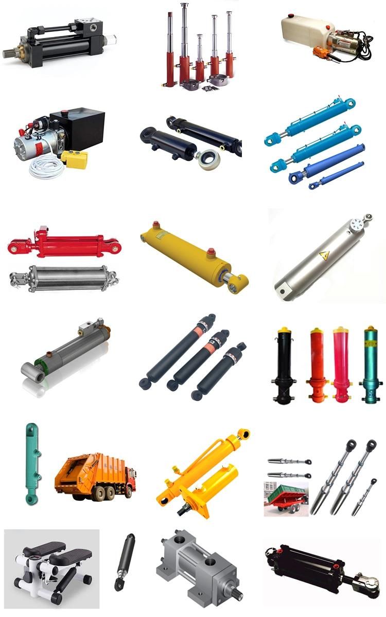 Strength Durable Standard Double Action Hydraulic Power Cylinder for Lifting Bridge