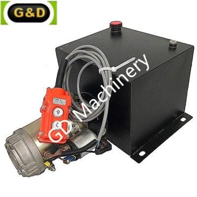 220V DC Single Acting Hydraulic Power Unit with Solenoid Valve for Dock Leveler