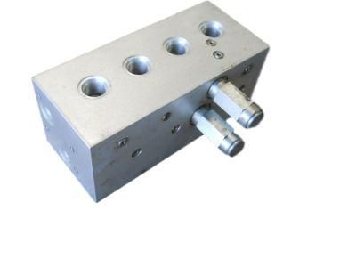 High Precision Hydraulic Valve Manifold by CNC