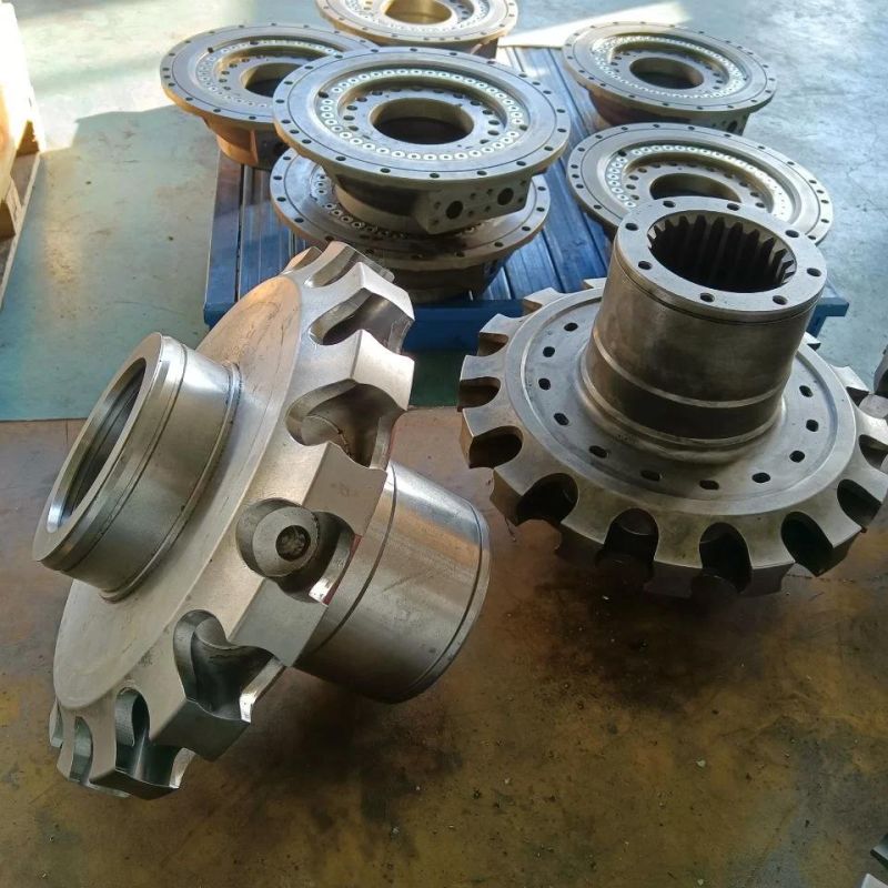 Rexroth Hagglunds Radial Piston Hydraulic Motor Ca70 Ca140 Ca210 with Brake for Winch, Injection Molding Machine and Anchor Use.