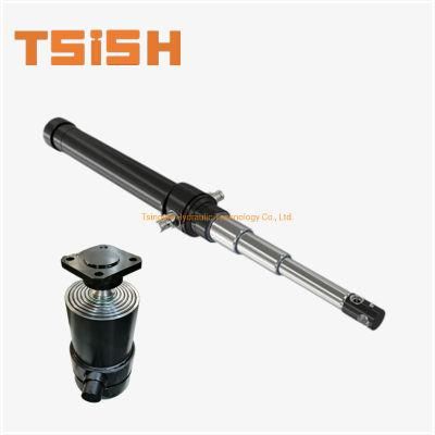 Multi Stage Long Stroke Telescopic Elevator Hydraulic Cylinder