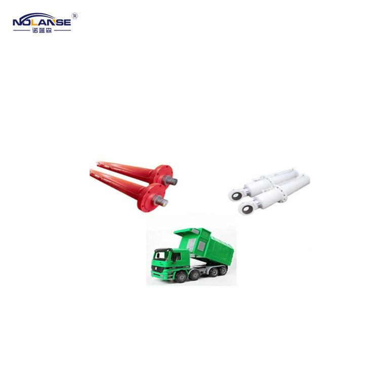 Aluminum Three Stage Hydraulic Telescopic Cylinder for Tipper Truck Hydraulic Cylinder for Tractor Garbage Compression Truck Hydraulic Cylinder