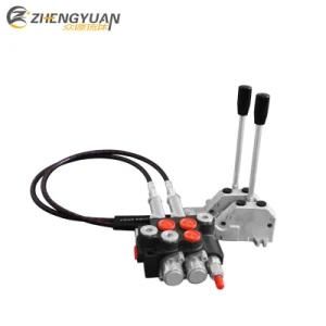 Hydraulic Directional Control Valve with Cable Remote Control and Joystick