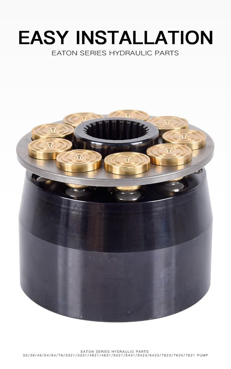 33/39/46/54/64/76/3321/3331/4621/4631/5421/5431/5423/6423/7620/7621 Hydraulic Piston Pump Parts Repair Kits - Cylinder Block with Eaton Vickers