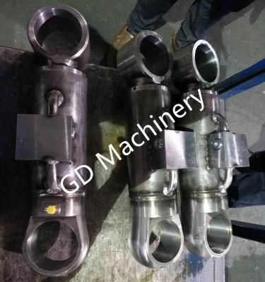 Valve Integrated Industrial Hydraulic Cylinder for Construction Cranes