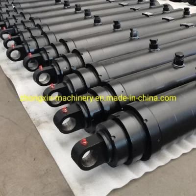 Three Stage Parker Type Hydraulic Cylinder for Dump Truck