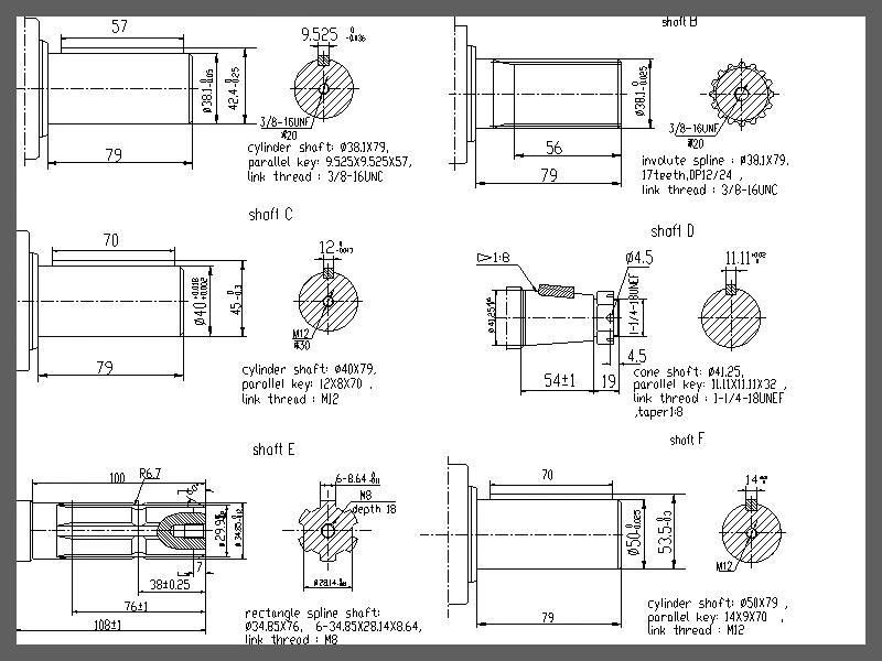 Orbital Hydraulic Motor for Construction Machinery (BM6-395)
