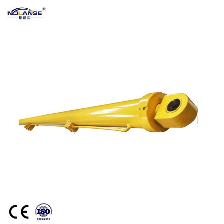 Hydraulic Cylinder Jack 95 Tons Long Stroke Telescopic Hydraulic Cylinder Manufacturers