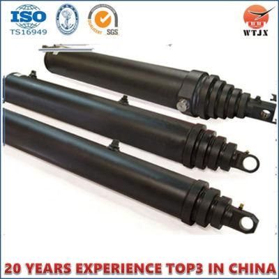 Parker Type Telescopic Cylinder for Semitrailer Hydraulic Cylinder