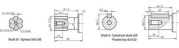 Disc Valve Motor 4.9cu in/Rev, High Seal Kits Eaton Orbit Hydraulic Motor