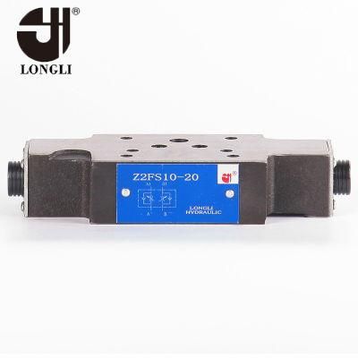 Z2FS10 Hydraulic water throttle check flow control valve