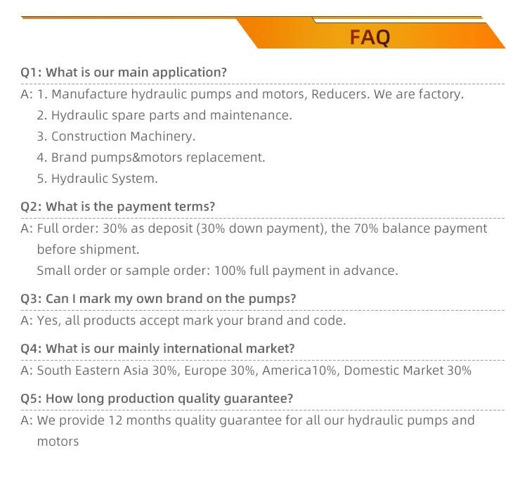 Hagglunds Hydraulic Motor Wearing Part Ca50 Maintenance Package Sealed Packet Radial Piston Type Plunger Type for Construction Machinery for Mining Machinery