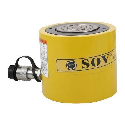 100ton Sov Single Acting Thin Hydraulic Jack Cylinder Rcs Series