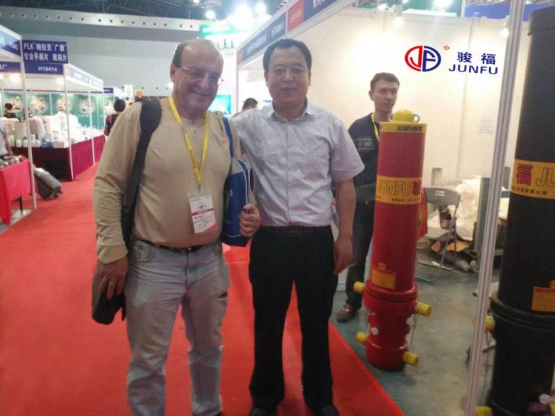 Hyva Model Telescopic Hydraulic Cylinder for Dumper