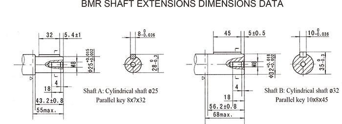 Orbital Hydraulic Motor Bmr