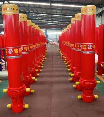 Hyva Type Telescopic Hydraulic Cylinder for Dump Truck Tipper Truck