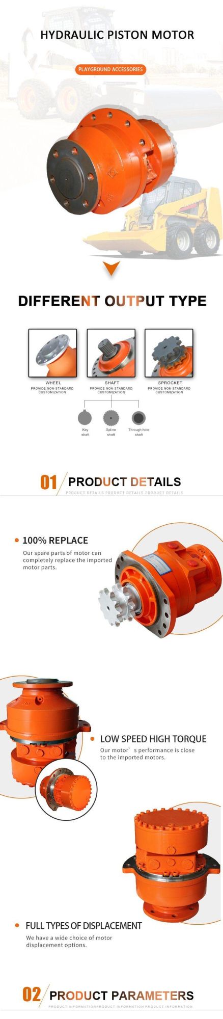 MCR05 Hydraulic Drive Wheel Motor