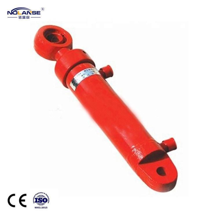 8 Inch Bore 35 Ton Double Acting Multi Stage Hydraulic Cylinder Test Bench Harvester Hydraulic Cylinder Hydraulic Cylinder 50 Ton