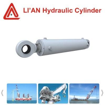 Nostandard Telescopic Hydraulic Plunger Cylinder with Forged Steel Piston Rod