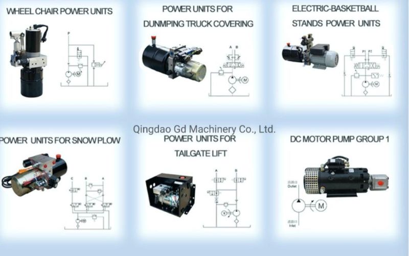 Electric Hydraulic Power Unit AC 380V Hydraulic Pack