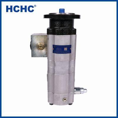 High Pressure Hydraulic Double Gear Pump Cbtdel/Fb