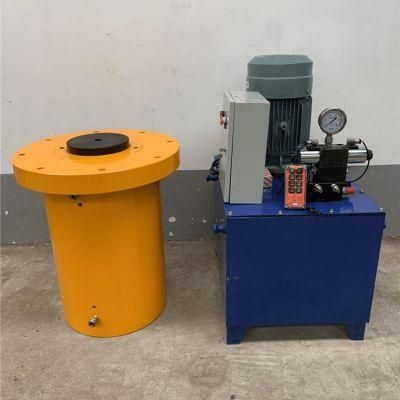 double acting 40t flanged hydraulic cylinder