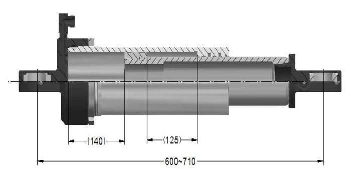 Suspension Cylinder Hydro Pneumatic Spring for Special Vehicles