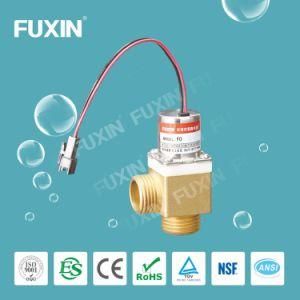 1/2 Inch Brass 6V Hydraulic Water Solenoid Valve for Washing Faucet