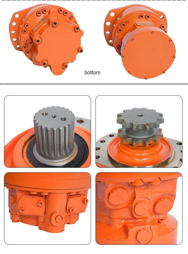 Rexroth MCR MCR3 MCR03 Series Hydraulic Radial Piston Motor for Caterpillar 226