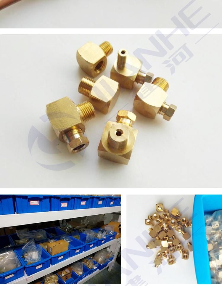 Lubrication Copper Connector Various Specifications Centralized Lubrication Connector Can Be Customized to The Internal Wire Butt Joint