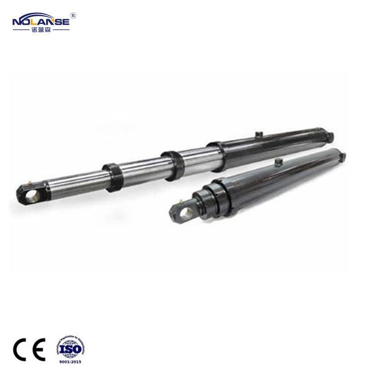Double Acting Fast Telescopic Cylinder Two Way Hydraulic Piston and Parts Cylinder for Industrial Hydraulic Application