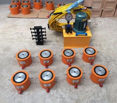 double single acting hydraulic cylinder with power unit