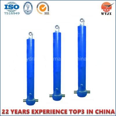 Hyva Type Telescopic Hydraulic Cylinder for Tipper Truck