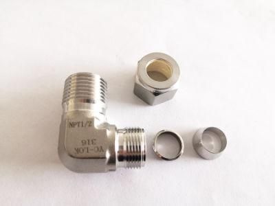 Hydraulic Staniless Steel Adaptor Metric Jic Threaded Adapters