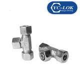 DIN Swivel Adjustable High Pressure Tee Hyraulic Tube Fittings