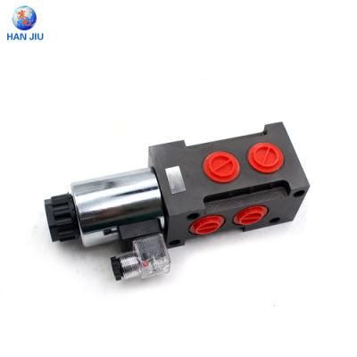 6 Port Hydraulic Diverter / Selector Valve 1/2 Ports 90liters