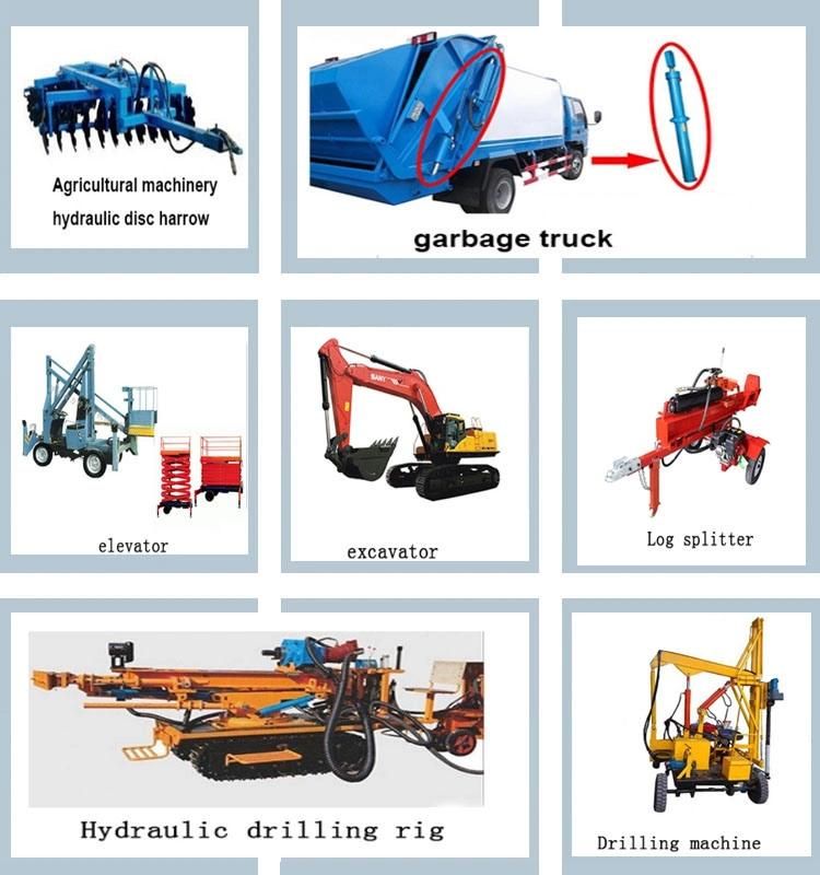 Factory Price Small Middle Large Telescopic Crane Hydraulic Cylinder for Log Splitter