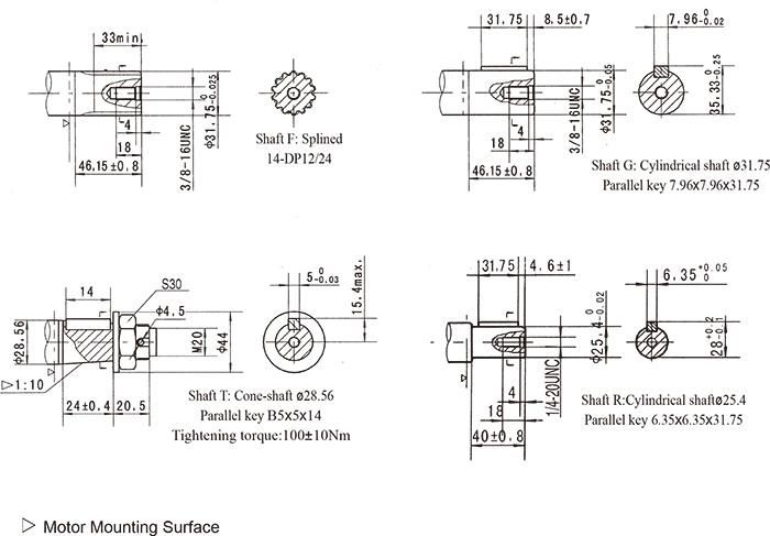 High Torque Low Speed Hydraulic Bmr OMR Mr Motor Hydraulic Winch